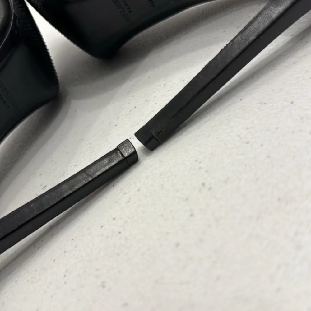 Saint Laurent Paris Janis Python Cap Pointy Pump heels - Picture 7 of 10